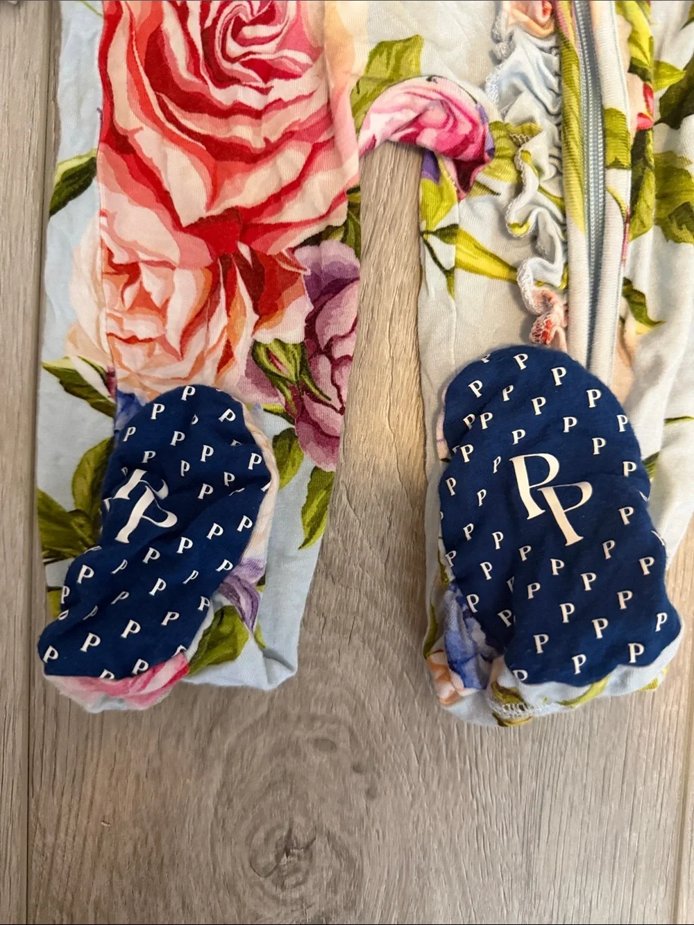 Posh Peanut 6-9M (4 footed pajamas)